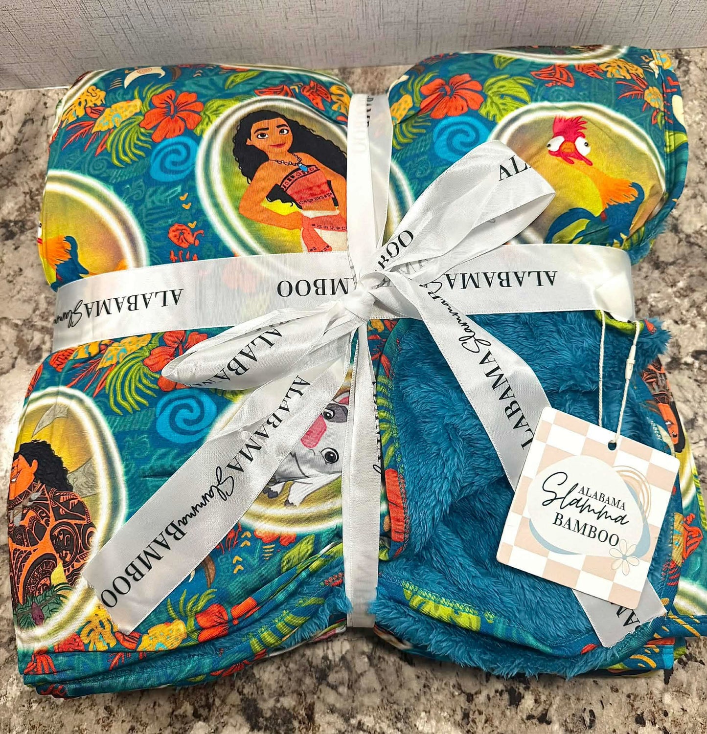 Beyond the Reef Standard Bamboo Plush Blanket